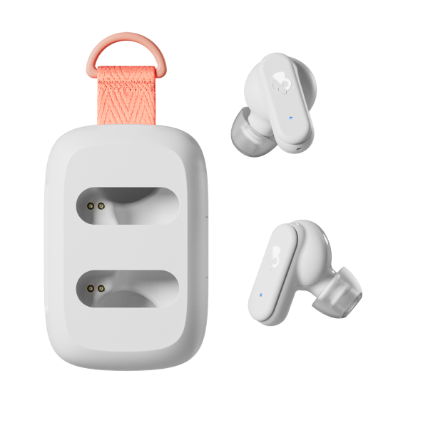 Tai Nghe True Wireless Skullcandy Dime 3 Bone (Bluetooth 5.3, Chuẩn kháng nước IPX4)