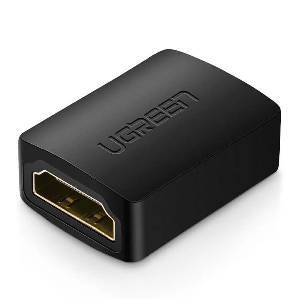 Đầu nối dài HDMI Ugreen 20107 (2 đầu HDMI âm mạ vàng, Hỗ trợ FullHD 1920x1080, 4Kx2K)