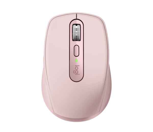 Chuột không dây Logitech MX ANYWHERE 3S Màu hồng, Bluetooth+Wireless 2.4GHz, Pin sạc (910-006934), Chính Hãng