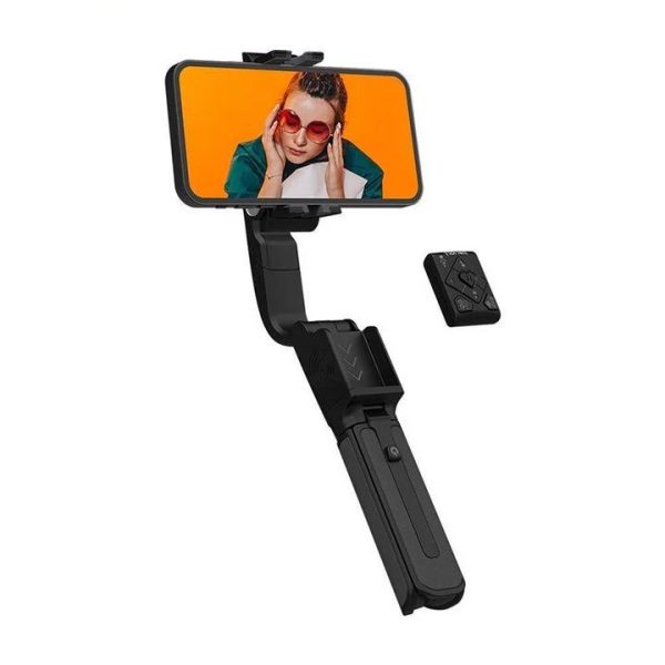 Tay cầm chống rung Gimbal cho điện thoại HOHEM HT-ISTEADY Q-BLACK, màu đen