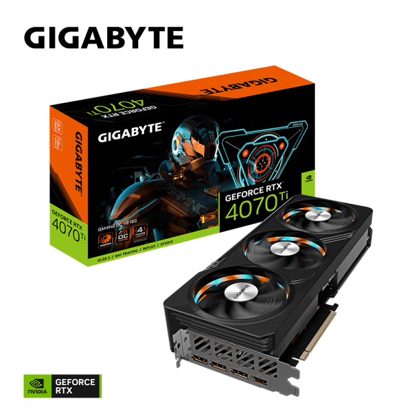 Card màn hình VGA Gigabyte GeForce RTX 4070 Ti GAMING OC V2 12G GDDR6X (N407TGAMING OCV2-12GD)