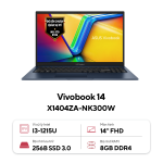 Laptop Asus Vivobook 14 X1404ZA-NK300W (Core I3-1215U, RAM 8GB, SSD 256GB, VGA Intel UHD Graphics, Màn Hình 14 inch FHD, Windows 11, Màu Xanh)