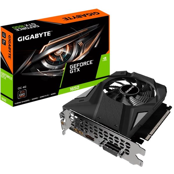 Card màn hình VGA GIGABYTE GTX 1650 D6 OC 4G (N1656OC-4GD)