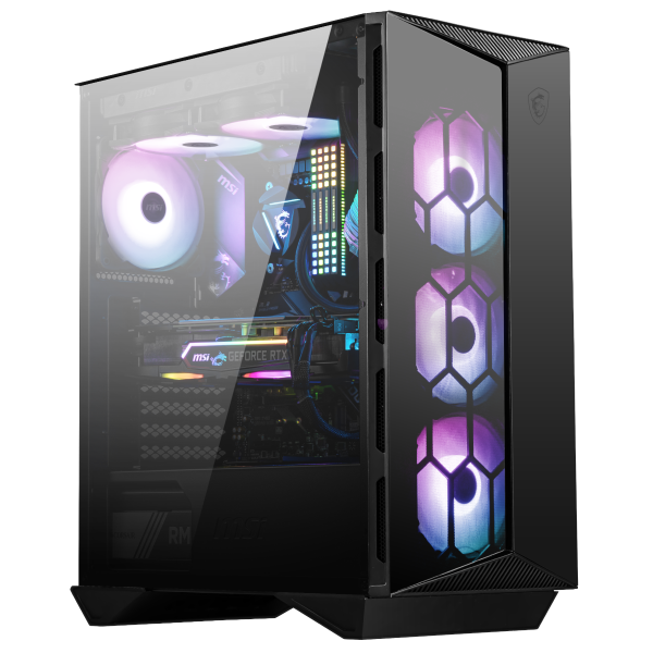 Vỏ Case máy tính MSI MPG GUNGNIR 110R (ATX, kèm sẵn 4 FAN Led)