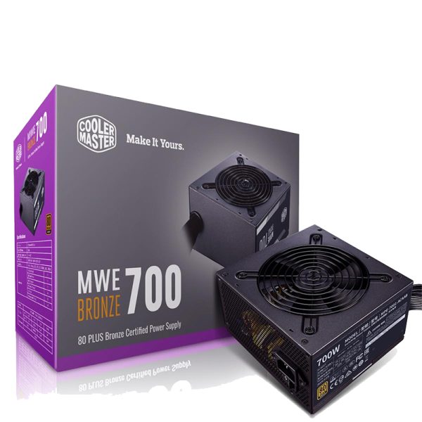 Bộ nguồn máy tính COOLERMASTER 700W MWE 80 PLUS BRONZE V2 (MPE-7001-ACAAB)