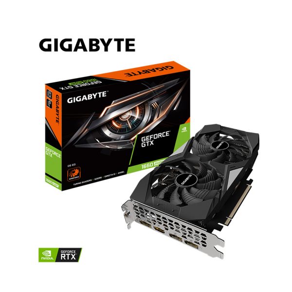 Card màn hình VGA GIGABYTE GeForce GTX 1660 Super D6 6G (GV-N166SD6-6GD)