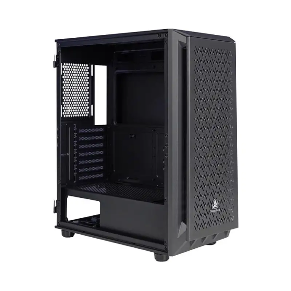 Vỏ Case SEGOTEP Gank 6 Black (1 mặt kính cường lực, Chưa bao gồm Fan, Max 8 Fan)