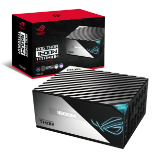 Bộ nguồn cao cấp Asus ROG THOR 1600T 1600W, 80 Plus Titanium, PCIe 5.0, Full Modular