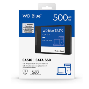 Ổ cứng gắn trong SSD WD Blue SA510 2.5-Inch SATA III 500GB (WDS500G3B0A)