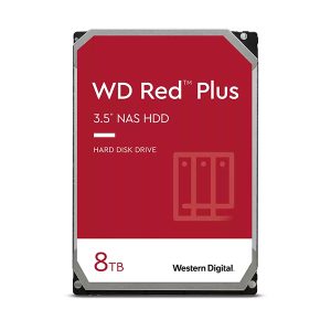 Ổ Cứng Gắn Trong HDD 3.5 WD 8TB Red Plus SATA 6Gb/s 256MB 7200RPM (WD80EFZZ)