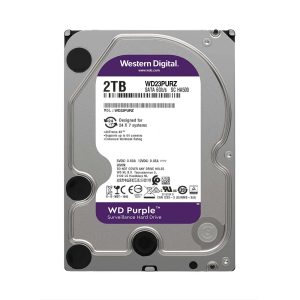 Ổ cứng HDD WD Purple 2TB 3.5 inch, 5400RPM, SATA 6Gb/s, 64MB Cache (WD23PURZ)