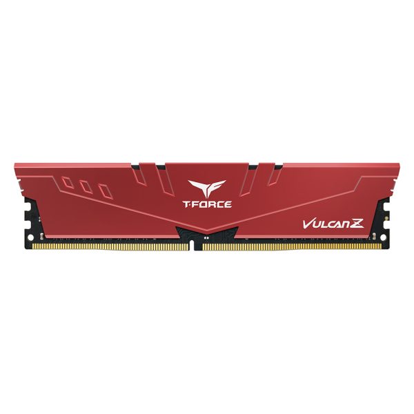 RAM Desktop DDR4 8GB 3200MHz TeamGroup Vulcan Z Gaming, Tản nhôm đỏ (TLZRD48G3200HC16F01)