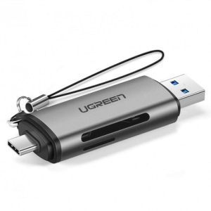 Đầu đọc thẻ nhớ UGREEN 50706 (USB 3.0/USB-C, SD/TF/CF/MS)