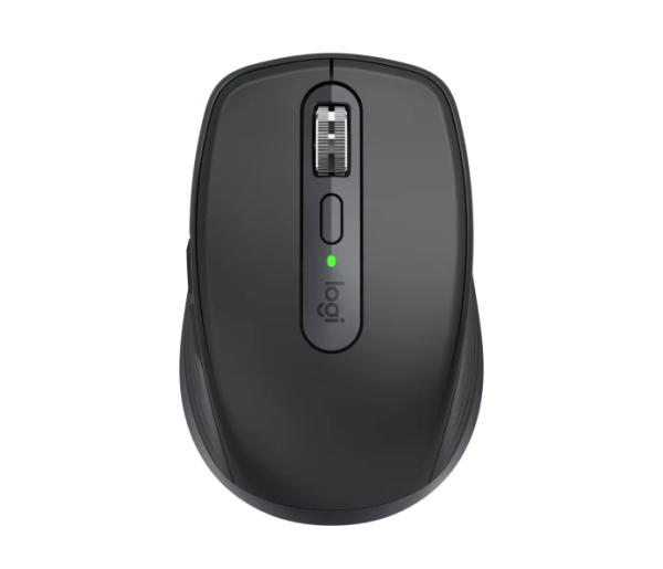 Chuột không dây Logitech MX ANYWHERE 3S Màu xám đen, Bluetooth+ Wireless 2.4GHz, Pin sạc (910-006932), Chính Hãng