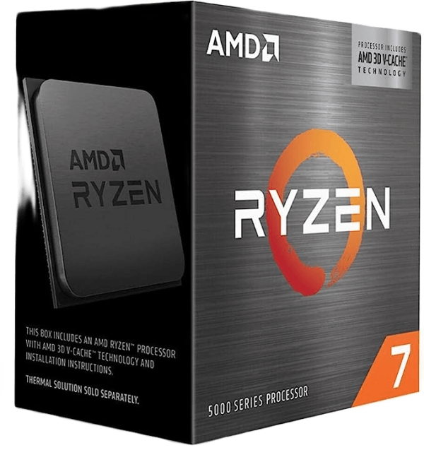 CPU AMD Ryzen 7 5700X3D (3.0GHz Up To 4.1GHz, 8 Nhân 16 Luồng, 100MB Cache, 105W, Socket AM4, No GPU)