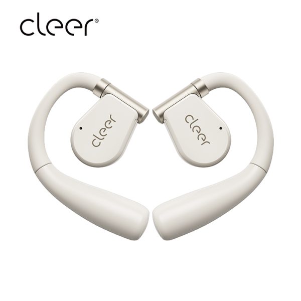 Tai nghe Open-ear Cleer Audio ARC II Music White (Bluetooth 5.3, Pin 7 giờ, Qualcomm aptX™ Lossless, IPX5)