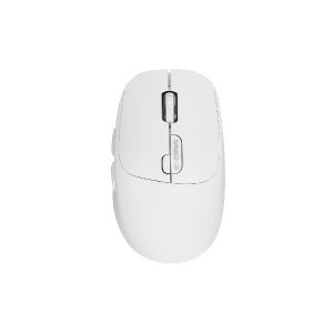 Chuột không dây EDRA EM605W White (Bluetooth + 2.4GHz, 1600DPI, Pin sạc)