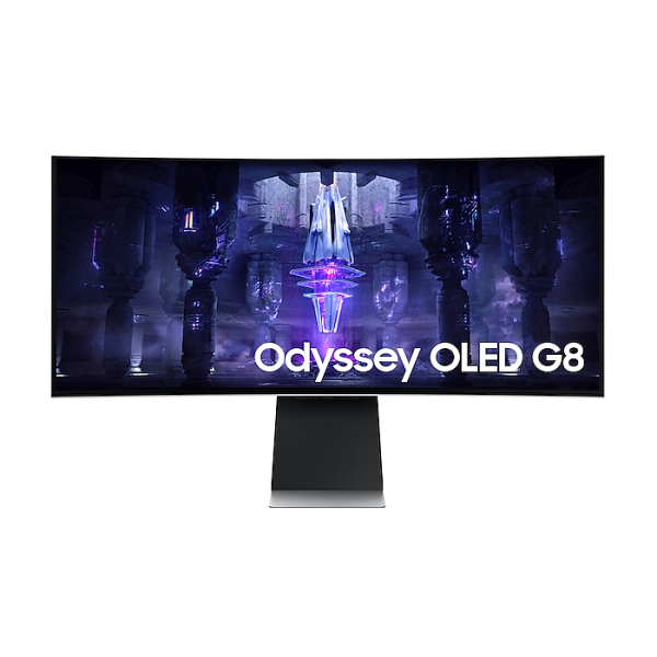 Màn Hình Cong Gaming Samsung Odyssey G8 34 inch LS34BG850SEXXV (Oled, WQHD, 175Hz, 0.03ms)