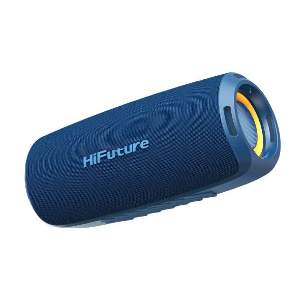 Loa di động HiFuture Gravity Blue (45W, Bluetooth 5.3, Pin 8 giờ, IPX7, LED RGB 2 đầu)
