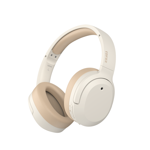 Tai Nghe Không Dây Over-ear Edifier W820NB Plus Ivory (Bluetooth 5.2, USB-C, Pin 49h, ANC, Hi-Res Audio Wireless)