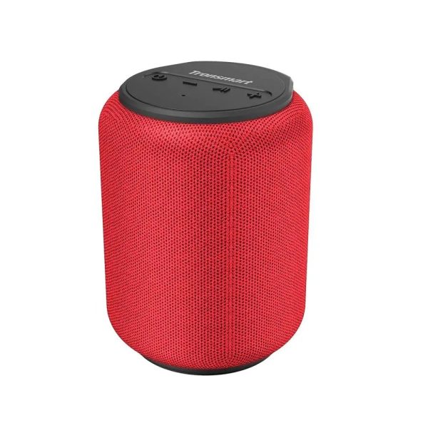 Loa Bluetooth Tronsmart T6 Mini Red (15W, Bluetooth 5.3, AUX, MicroSD, Pin 24 giờ, Chống nước IPX6)