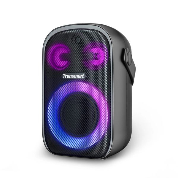 Loa Bluetooth Tronsmart Halo 100 (60W, Bluetooth 5.3, AUX, USB, MicroSD, Pin 18 giờ, Chống nước IPX6, LED)
