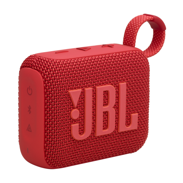 Loa di động JBL Go 4 Red (4.2W, Bluetooth 5.3, Pin 7 giờ, IP67, AURACAST)