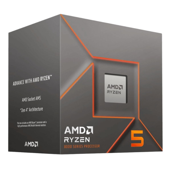 CPU AMD Ryzen 5 8400F (4.2GHz Up To 4.7GHz, 6 Nhân 12 Luồng, 22MB Cache, 65W, No GPU, Socket AM5)