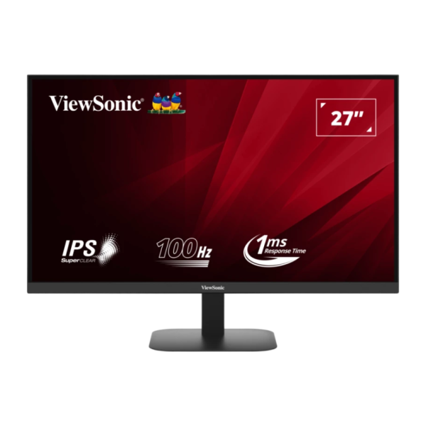 Màn Hình ViewSonic 27inch VA2708-2K-MHD (2K, IPS, 100Hz, 1ms, HDMI, Tích Hợp Loa, Màu Đen)