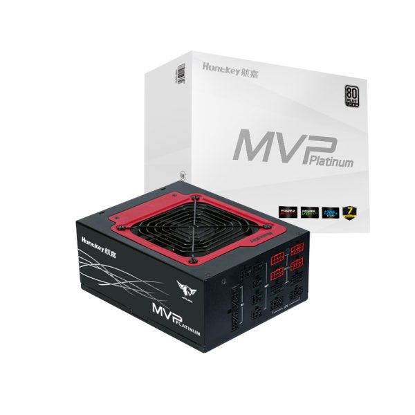 Nguồn Máy Tính Huntkey MVP P1200X 1200W, ATX3.0, PCIe 5.0, 80 Plus Platinum, Full Modular