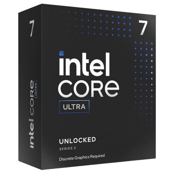 CPU Intel Core Ultra 7 265KF (3.9GHz Turbo 5.5GHz, 20 nhân 20 luồng, 30MB L3 Cache, 125W, No iGPU, LGA 1851)