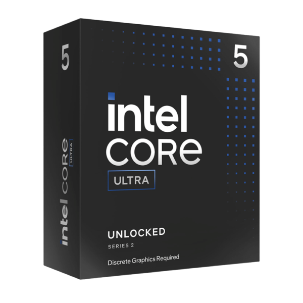 CPU Intel Core Ultra 5 245KF (4.2GHz Turbo 5.2GHz, 14 nhân 14 luồng, 24MB L3 Cache, 125W, No iGPU, LGA 1851)