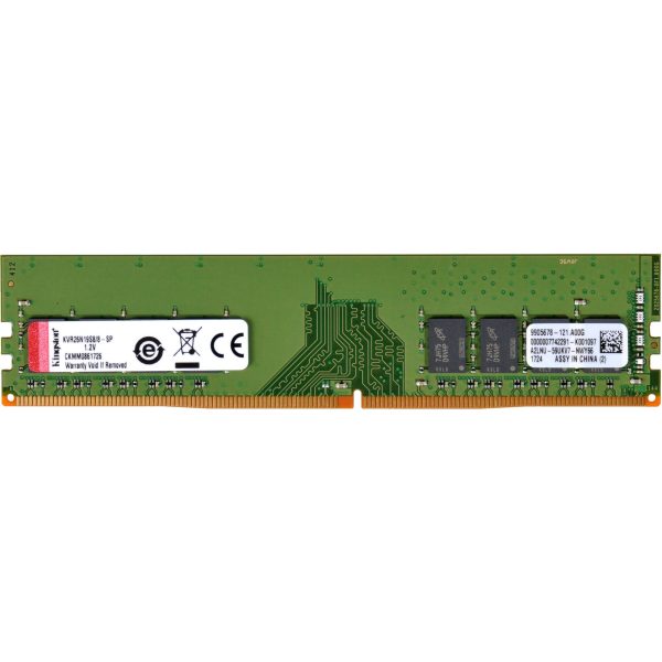 RAM Desktop Kingston DDR4 8GB 2666MHz (KVR26N19S8/8)