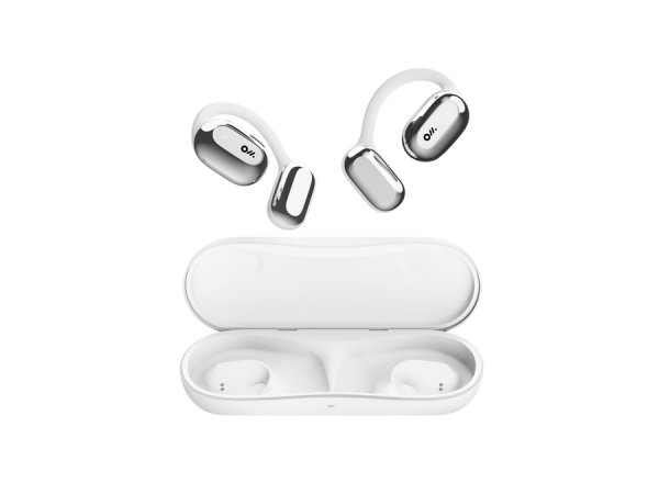 Tai nghe Open-ear Oladance OWS 2 Space Silver (Bluetooth 5.3, Pin 19 giờ, Chống nước IPX4, ENC)