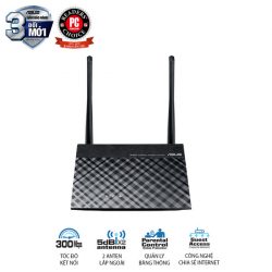 Bộ phát wifi Asus RT-N12+ (Chuẩn N/ 300Mbps/ 2 Ăng-ten ngoài/ 25 User)