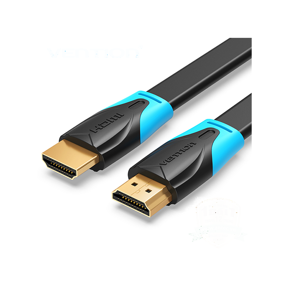 Cáp HDMI Vention VAA-B02-L300 3M dẹt Cáp HDMI Vention VAA-B02-L300 3M dẹt