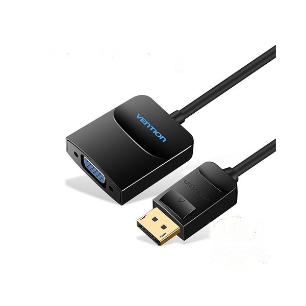 Cáp chuyển Vention HBFBB Displayport sang VGA (15cm)