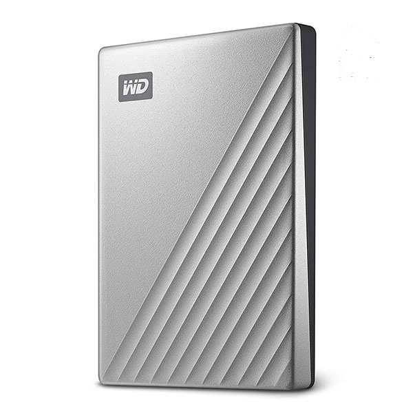 Ổ cứng di động Western MyPassport Ultra 4Tb Type-C - Bạc