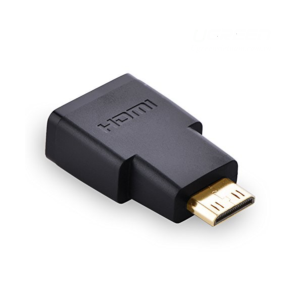 Đầu chuyển đổi Ugreen 20101 Mini HDMI sang HDMI (âm) Đầu chuyển đổi Ugreen 20101 Mini HDMI sang HDMI (âm)