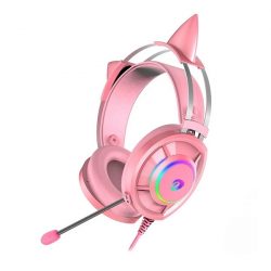 Tai nghe Gaming Dareu EH469 Pink (USB, 7.1, LED RGB)