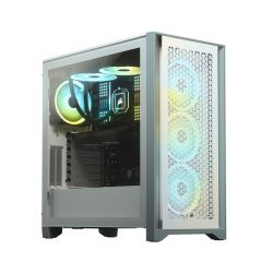 Vỏ máy tính Corsair 4000D Airflow TG White CC-9011201-WW