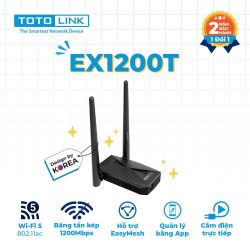 Bộ thu phát Totolink EX1200T AC1200Mbps