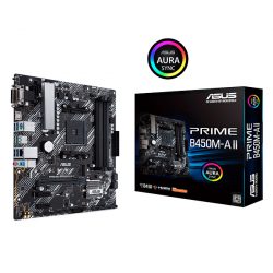 Mainboard Asus Prime B450M-A II (AMD B450/ Socket AM4/ M-ATX/ 4 khe ram/ DDR4)