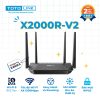 Bộ phát wifi 6 Totolink X2000R (Chuẩn AX/ AX1500Mbps/ 4 Ăng-ten ngoài/ Wifi Mesh/ 64 User)