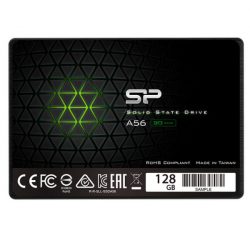Ổ SSD Silicon SP128GBSS3A56B25 A56 128Gb (SATA3/ 2.5Inch/ 520MB/s/ 450MB/s)