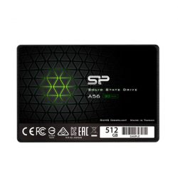 Ổ SSD Silicon SP512GBSS3A56B25 A56 512GB (SATA3/ 2.5Inch/ 520MB/s/ 450MB/s)