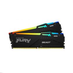 Ram desktop Kingston FURY Beast RGB 16GB (2x8GB) DDR5 5600Mhz (KF556C40BBAK2-16)