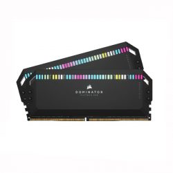 RAM Corsair DOMINATOR PLATINUM RGB 64GB (2x32GB) DDR5 5200MHz Black (CMT64GX5M2B5200C40)