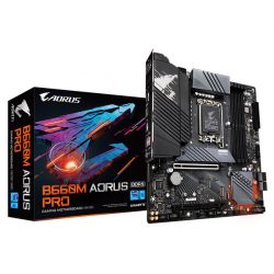 Mainboard Gigabyte B760M AORUS PRO (Intel B760/ Socket 1700/ M-ATX/ 4 khe ram/ DDR5/ 2.5 Gigabit LAN)