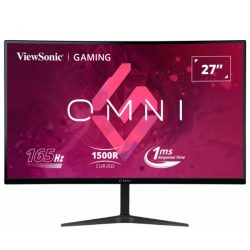 Màn hình gaming Viewsonic VX2718-2KPC-MHD (Màn cong/ 27Inch/ 2K (2560x1440)/ 1ms/ 165Hz/ 250cd/m2/ VA/ Tích hợp Loa)